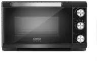 Мини-печь CASO TO-20, с вертелом, конвекцией, черным и серебристым цветами