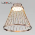 Люстра / Потолочный светильник Eurosvet Cesta 40018/1 LED, 18 Вт, 3000K, цвет коричневый