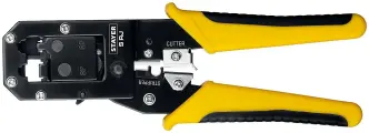 STAYER RJ45, RJ11/RJ12, кримпер универсальный Professional
