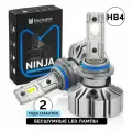 Светодиодные автолампы ElectroKot Ninja без вентилятора 5000K HB4 2 шт, НВ4 в ближний, дальний, ПТФ