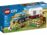 Конструктор LEGO City - Машина с прицепом для лошадей - Лего Сити 60327