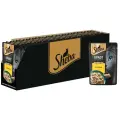 Влажный корм для кошек SHEBA® Крафт Коллекция «Сочные слайсы. Курица в соусе» 28 x 75г