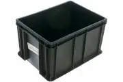 Ящик, 400x300x230 мм, черный Тара. ру 19541