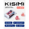 Заколка-краб для волос KISIMI, размер S, цвет: лава, коллекция: UNIQUE, 2 шт