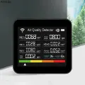 Многофункциональный датчик качества воздуха 15 в одном, детектор формальдегида, углекислого газа и окиси углерода, секундомер для кемпинга TVOC на открытом воздухе