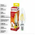 (15 шт.) Светодиодная лампочка IN HOME С37 9Вт 230В 3000К Е14 филамент.