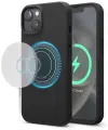 Elago силиконовый чехол MagSafe для iPhone 14 Plus, Soft Silicone черный