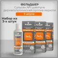 Фельдшер Шампунь дерматологический от перхоти и себореи, себорегулирующий шампунь, Сульсен №1, 180 мл (набор из 3 штук)