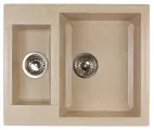 Мойка GRANICOM NOVELL Бьянка 595*495*200*145 мм (терра) (без сифона)