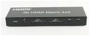 Коммутатор HDMI 2.0 4x2 4K 60Hz