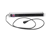 Блок силовых розеток (PDU) Basic Rem Rem-10, 1,8м, IEC С13х12, 10А, 1ф, IEC C14