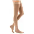 MEDI CC251W - IV - 1 Чулки с кружевной силиконовой резинкой на широкое бедро mediven comfort (IV / Малая / Карамель / Закрытый)