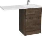 Тумба под раковину Aquaton Лондри 120 1A266901LHDY0 Дуб Кантри без фасада