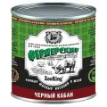 ZooRing Корм консервированный для собак Фермерские Сочные мясные кусочки в желе Черный кабан, 850г (6 банок)