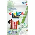Набор маркеров для ткани Carioca Fabric (1-2.6мм, 10 цветов) пластик, 10шт. (42909), 24 уп.