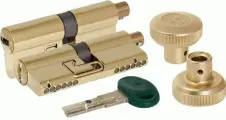 Цилиндровый механизм MOTTURA CHAMPIONS C-31 (моттура) ключ-вертушка 40х30 латунь