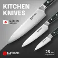 Набор японских кухонных ножей 3 в 1 KAYDZO RONIN KR-3000
