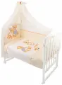 Комплект в кроватку Золотой Гусь Sweety Bear, из хлопка, молочного цвета