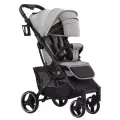 Коляска прогулочная Baballo 2023 Future цвет Серый черная рама