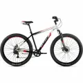 Велосипед горный SITIS CROSSER 29 MD (2024) White-Black-Red, взрослый мужской, алюминиевый, рама 21 на рост 185-195 см