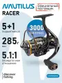 Катушка спиннинговая Nautilus Racer 3000