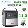 Портативный 4K - проектор TouYinger G5 с аккумулятором, 3D mini Android DLP домашний кинотеатр телевизор
