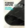 Коврик резиновый противоскользящий 90х400см покрытие на пол