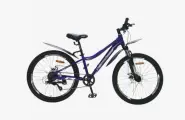 Велосипед Nameless J4200 DW 24 Рост 12 фиолетовый