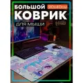 Коврик для мыши 90x40 с принтом игры геншин импакт (мизуки, мидзуки, эстетика, девушка) - 32505203