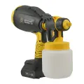 Аккумуляторный окрасочный пистолет SCHTAER DC21V, 210W, сопло 1.8 S642B-18