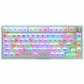 Игровая механическая клавиатура ARDOR GAMING Spirit, Gateron Optical Clear, 82 клавиш, RGB, Bluetooth, белая.