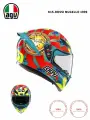 Мотоциклетный шлем AGV K1S, цвет: синий, красный, желтый, размер: M