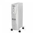 Радиатор масляный ENERGY EN-1307, 1500 Вт, 3 режима, 7 секций, колёса, регулировка мощности, белый