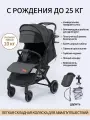 Коляска прогулочная всесезонная с накидкой