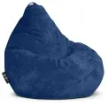 Кресло мешок груша GoodPoof Вельвет XXXL кобальт