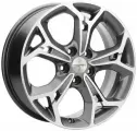Колесный диск Khomen Wheels KHW1702 7,0x17/5x114,3 ET39 D60,1 Gray-FP