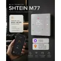 Терморегулятор для теплого пола SHTEIN X1S M77, с 2 датчиками (воздух и пол), Белый