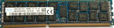 Для сервера HMT42GR7AFR4C-RD 16G HMT42GR7BFR4C-RD 2RX4 PC3-14900R 1866 16 ГБ ecc reg
