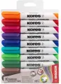 Набор маркеров для белых досок KORES 3мм 10шт/уп 20800