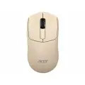 Беспроводная мышь Acer OMR312 3200dpi, Bluetooth/Wireless/USB Type-C, 82 г, бежевый ZL. MCECC.037