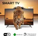 Телевизор Smart 35, Android Full HD, диагональ 32 дюйма, Wi-Fi, Bluetooth, PVR, черный