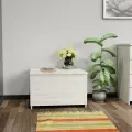 Комод для одежды и вещей Дуб светлый с 2 ящиками domokomod 66*50*41