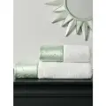 Набор махровых полотенец Tivolyo Home CLARINDA ментоловый 2 предмета