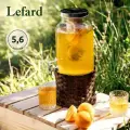 Диспенсер для напитков Lefard 172-106, 5,6 л на подставке размеры 20x20x45 см