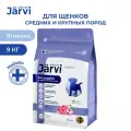Сухой корм Jarvi полнорационный для щенков средних и крупных пород, Ягненок 9 кг