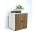 Есэндвич Grand-Лаворо-2 Комод 70х70х50 см, с ящиками (Анкор белый/Дуб Аризона)