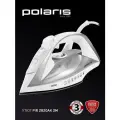 Утюг для одежды с отпаривателем Polaris PIR 2820AK 3m, керамическая подошва, белый