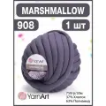 Трубчатая пряжа для вязания руками Marshmallow - 1 шт