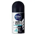 Nivea Men Антиперспирант Черное и белое Fresh, невидимый, роликовый, 50 мл, 3 шт.