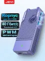 JEYI Корпус M.2 NVMe SSD, USB 4.0 40 Гбит/с, Thunderbolt 4/3